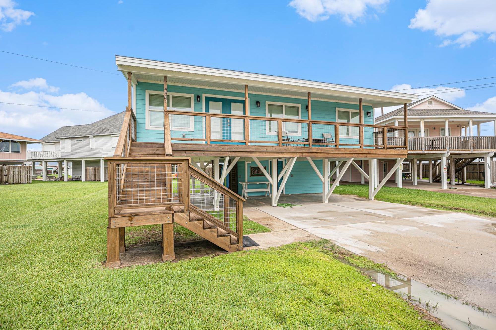 Seaside Cottage Galveston Bagian luar foto